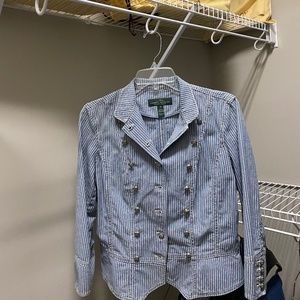 Lauren Military style Jacket  size Medium